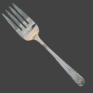 WM Rogers MFG Co. Extra Plate REFLECTION 1939 Flatware MEAT FORK 8 3/4‎